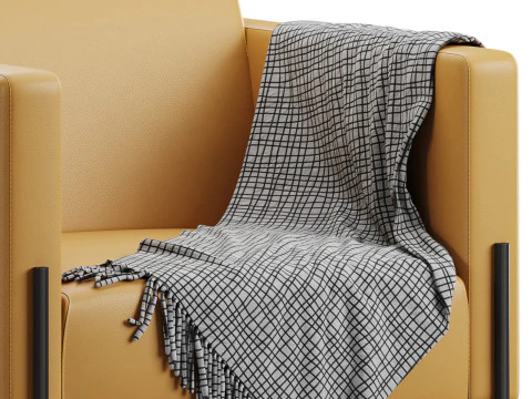 Bosco Chair Land Blue 3D Model