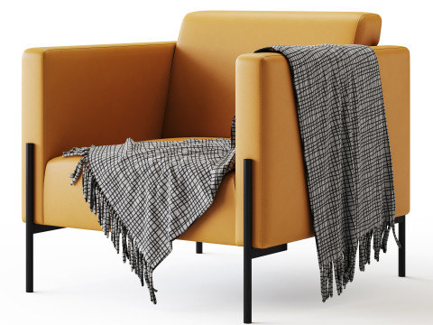 Bosco Chair Land Blue Modelo 3D