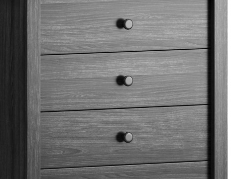 Calistoga 5 Drawer Tallboy Dresser 3D Model