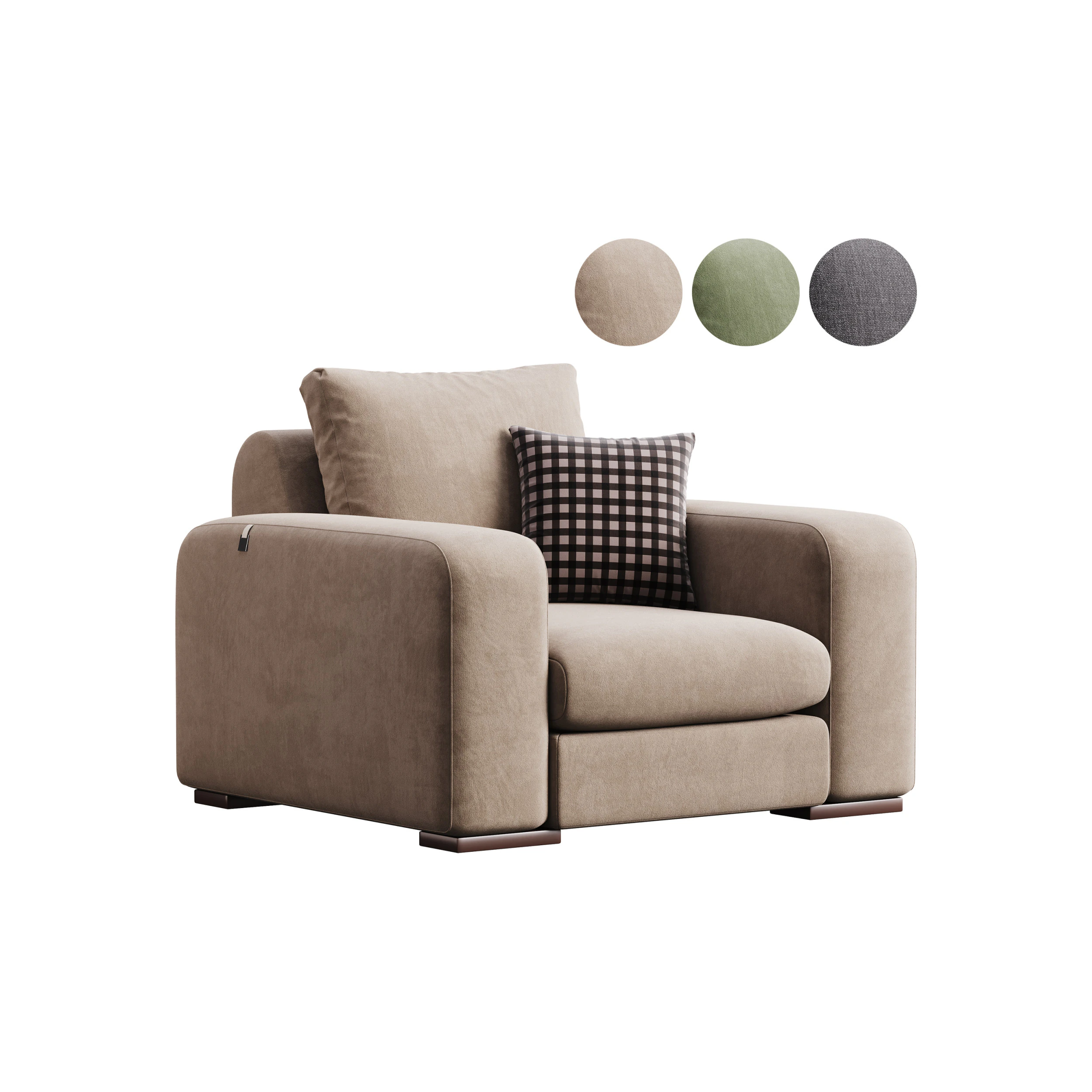 Chair C30 by Delavega 3D Model .c4d .max .obj .3ds .fbx .stl .blend 
