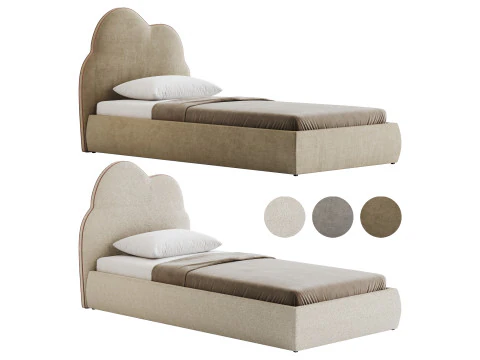 孩子就是床云 3D 模型