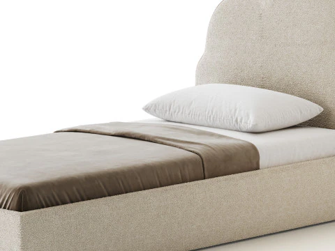 孩子就是床云 3D 模型