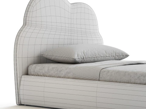 孩子就是床云 3D 模型