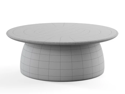 Coffee table in Wabi-Sabi style 3D Model