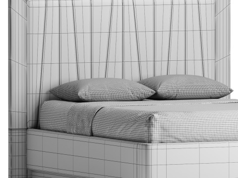 CONCEPT by Romatti Bed 3Dモデル
