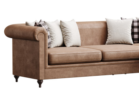 Corner sofa F71 by Delavega 3D Model