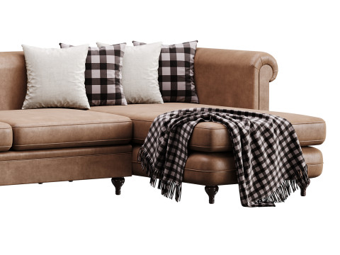 Corner sofa F71 by Delavega 3D Model
