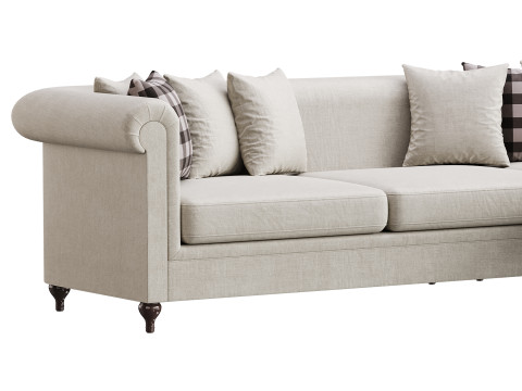 Corner sofa F71 by Delavega 3D Model