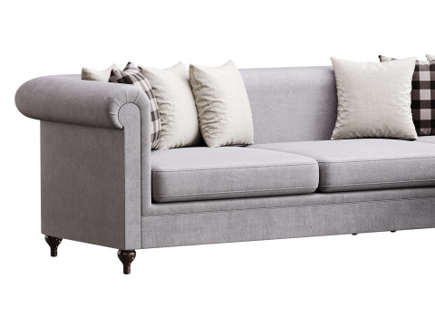 Corner sofa F71 by Delavega 3D Model