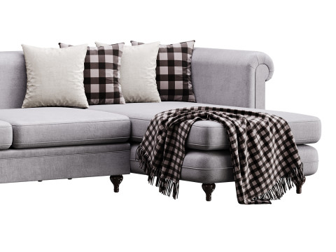 Corner sofa F71 by Delavega 3D Model