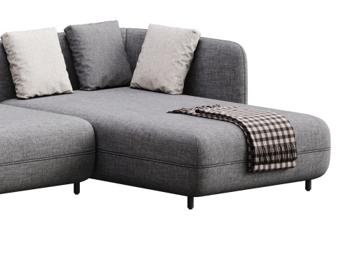 Corner sofa F123 by Delavega 3D 모델
