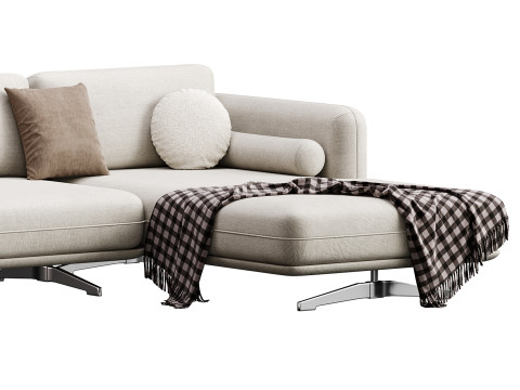 Corner sofa F125 3D Model