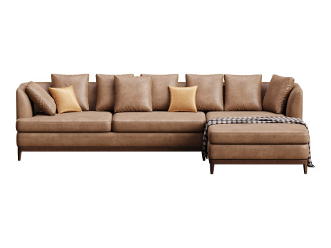 Corner sofa F205 by Delavega Modello 3D