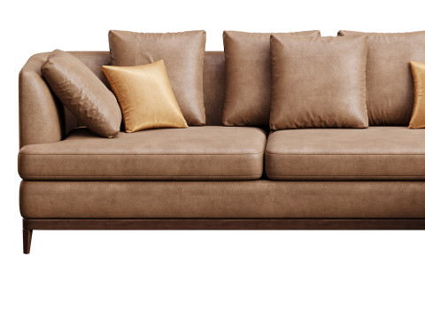 Corner sofa F205 by Delavega Modello 3D