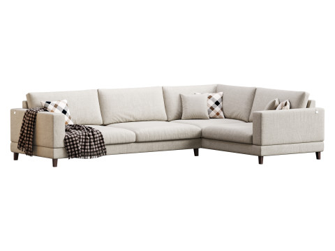 Corner sofa FP111 by Delavega 3D मॉडल