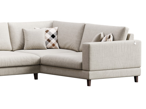 Corner sofa FP111 by Delavega 3D मॉडल