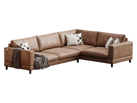 Corner sofa FP111 by Delavega 3D मॉडल