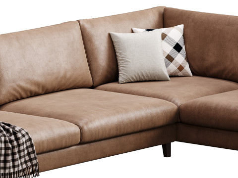 Corner sofa FP111 by Delavega 3D मॉडल