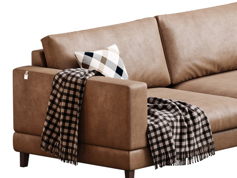 Corner sofa FP111 by Delavega 3D मॉडल