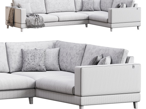 Corner sofa FP111 by Delavega 3D मॉडल