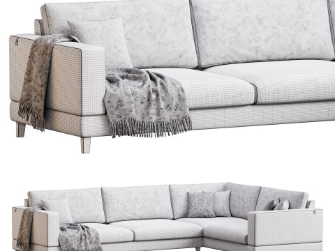 Corner sofa FP111 by Delavega 3D मॉडल