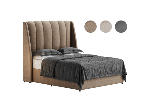 Mia Bed - Double 3D Model