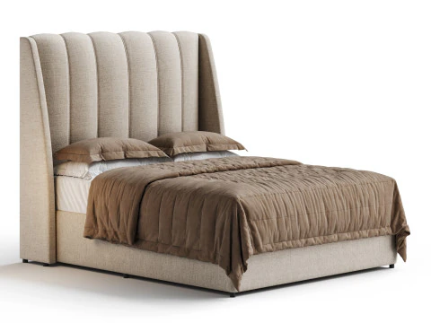 मिया बिस्तर - डबल 3D मॉडल