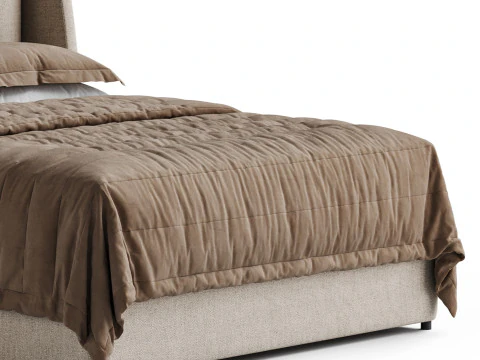 मिया बिस्तर - डबल 3D मॉडल