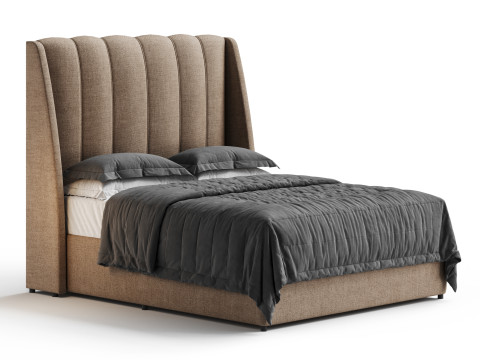 Mia Bed - Double 3D 模型