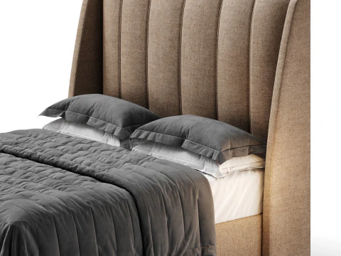 मिया बिस्तर - डबल 3D मॉडल