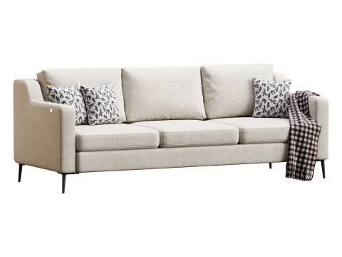 Sofa Halle L by Delavega Modelo 3D