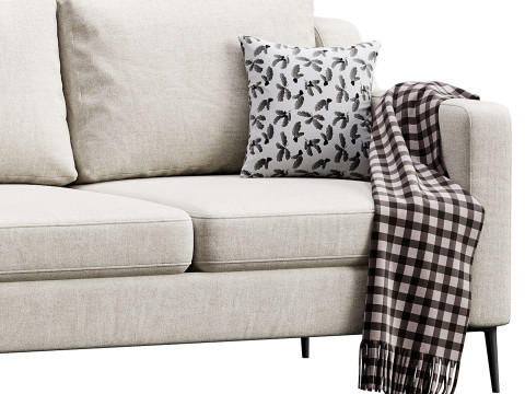 Sofa Halle L by Delavega Modelo 3D