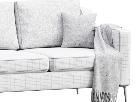 Sofa Halle L by Delavega Modelo 3D