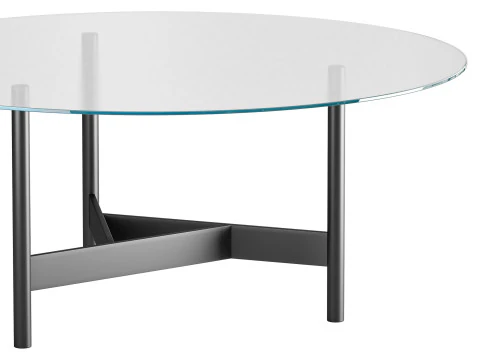 Agos Table - Fiam 2 3D Model