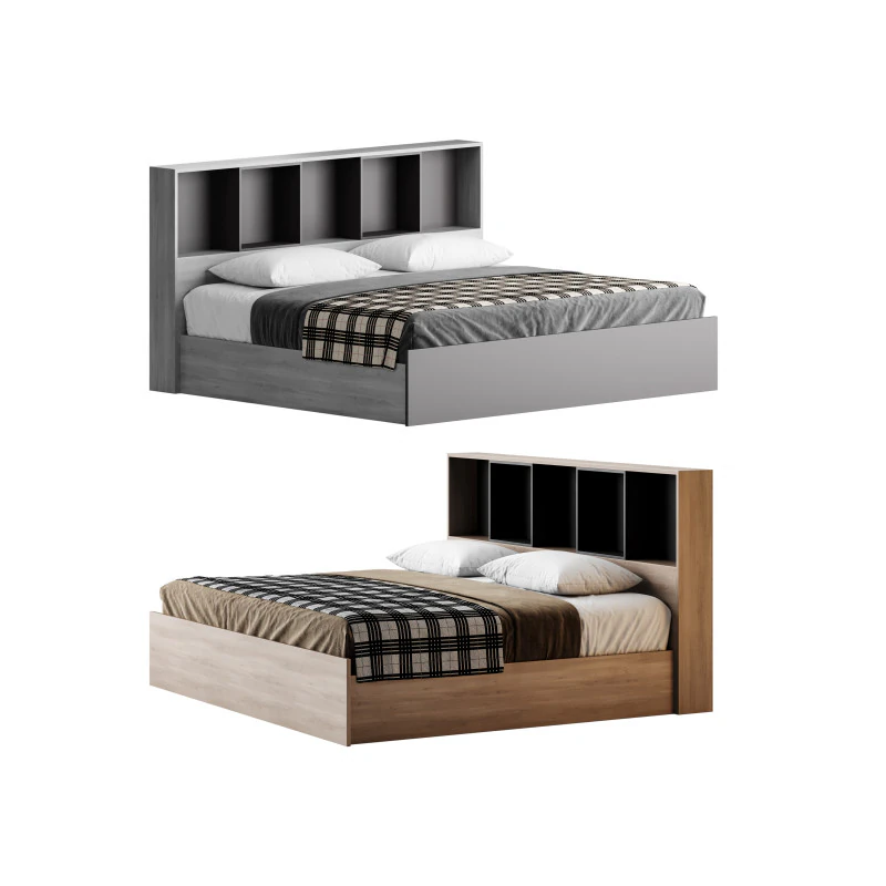 Bettgarnitur &bdquo;April&ldquo; mit Kommode 3D Modell .c4d .max .obj .3ds .fbx .stl .blend 