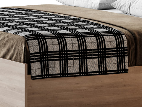 April Bed Set with Chest of Drawers 3Dモデル