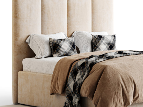 Bed MEDINA 3D Model