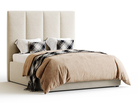Bed MEDINA 3D Model