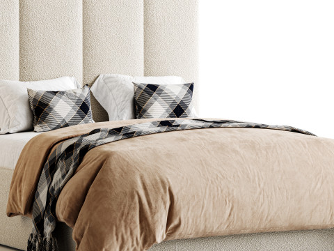 Bed MEDINA 3D Model