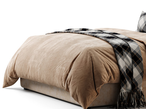 Bed MEDINA 3D Model