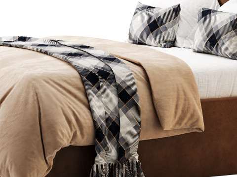 Bed MEDINA 3D Model