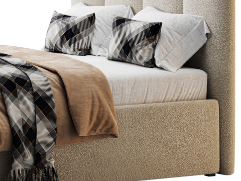 Bed MEDINA 3D Model