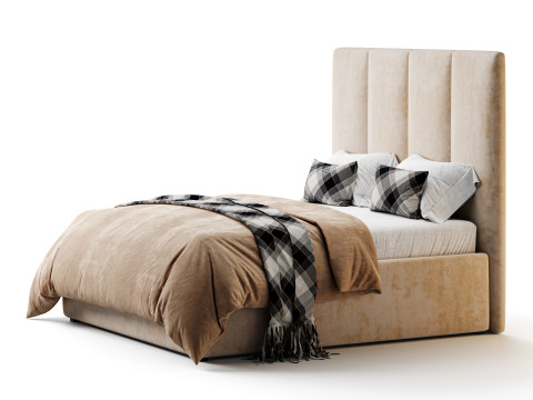 Bed MEDINA 3D Model