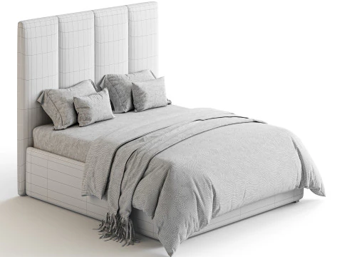 Ł&oacute;żko MEDINA Model 3D