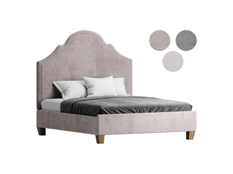 Double bed Guss P 3D Модель