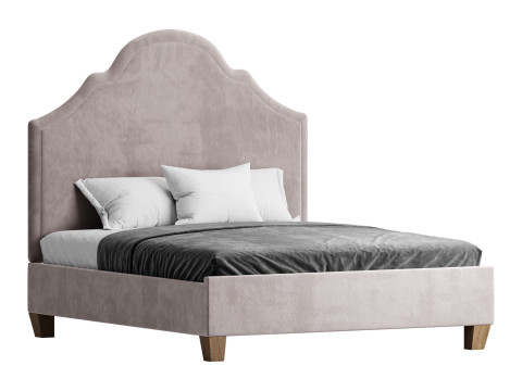 Double bed Guss P Model 3D