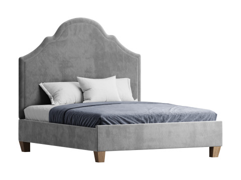 Double bed Guss P Model 3D