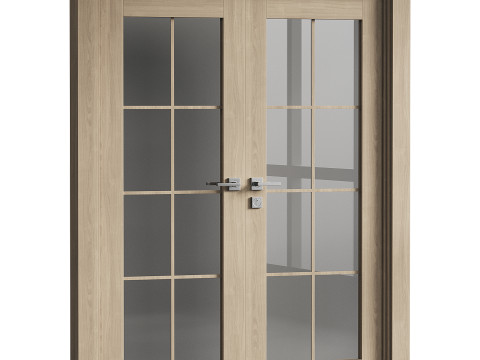 Double doors Belldinni Modern Interior Door Modelo 3D