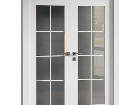 Double doors Belldinni Modern Interior Door Modelo 3D