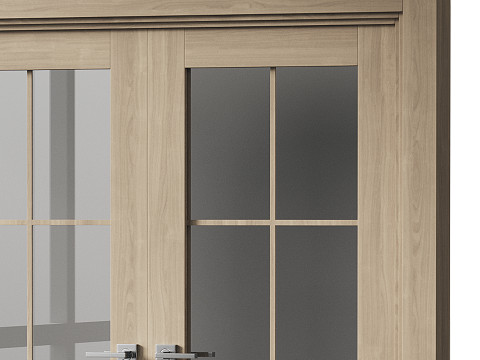 Double doors Belldinni Modern Interior Door Modelo 3D